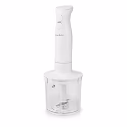 Nedis KAHB120CWT, Mixeur de cuisine, 0,7 m, 400 W, Blanc