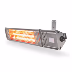 Nedis HTPA30ESS, Chauffage de patio fixé au mur, Aluminium, Aluminium, Electrique, 2000 W, IP65