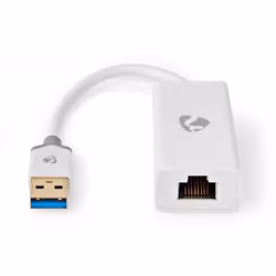 Nedis CCBW61950WT02 changeur de genre de câble RJ-45 USB 2.0 Type-A Blanc
