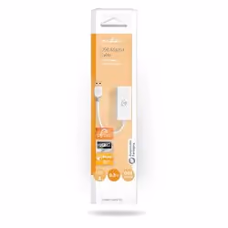 Nedis CCBW61950WT02 changeur de genre de câble RJ-45 USB 2.0 Type-A Blanc - Vue supplémentaire 5