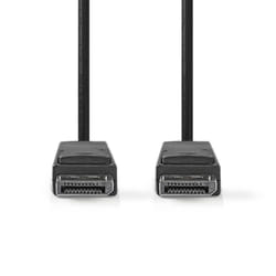 Nedis CCGB37014BK10 câble DisplayPort 1 m Noir