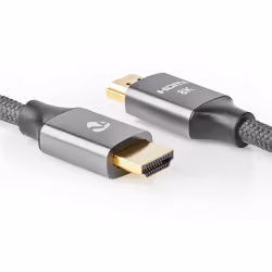 Nedis CVTB35000GY30 câble HDMI 3 m HDMI Type A (Standard) Gris - Vue supplémentaire 4