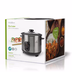 Nedis KARC115AL cuiseur à riz 1,5 L 500 W Argent - Vue supplémentaire 9