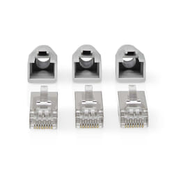 Nedis CCBW89370GY connecteur de fils RJ-45 Gris