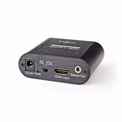 Nedis VCON3459AT, Convertisseur vidéo de passif, Anthracite, 3840 x 2160 pixels, 480i, 480p, 576i, 576p, 720p, 1080i, 1080p,  ...