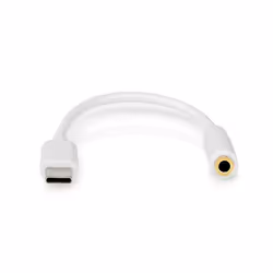 Nedis CCGB65950WT01, USB A, 3,5mm, 0,1 m, Blanc