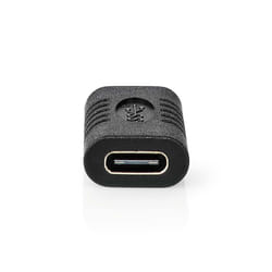 Nedis CCGP64900BK changeur de genre de câble USB-C Noir