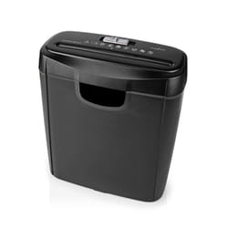 Nedis PASH112BKA4 destructeur de papier Découpage en bandes 22 cm Noir
