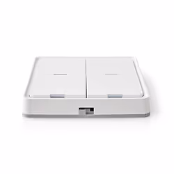 Nedis ZBWS40WT, Boutons, Blanc, Plastique, Vert, 2400 - 2483 MHz, Mur