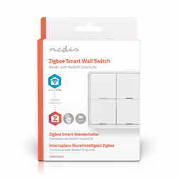 Nedis ZBWS40WT interrupteur d'éclairage Plastique Blanc - Vue supplémentaire 10