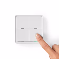 Nedis ZBWS40WT interrupteur d'éclairage Plastique Blanc - Vue supplémentaire 7