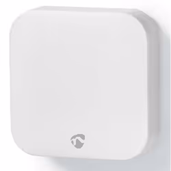 Nedis ZBWS10WT, Tactile, Blanc, Plastique, Mur, Nedis SmartLife, 50 mm