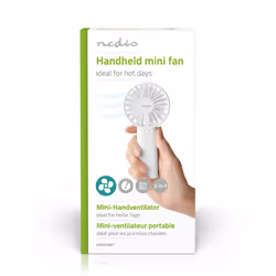Nedis FNHH1WT brumisateur et ventilateur portable personnel Blanc 6 cm - Vue supplémentaire 10
