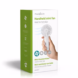 Nedis FNHH1WT brumisateur et ventilateur portable personnel Blanc 6 cm - Vue supplémentaire 12