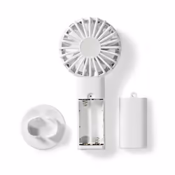 Nedis FNHH1WT brumisateur et ventilateur portable personnel Blanc 6 cm - Vue supplémentaire 13