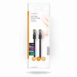 Nedis CCGP85420BK10 câble de réseau Noir 1 m Cat7 S/FTP (S-STP)