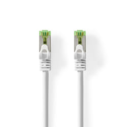 Nedis CCGP85420WT30 câble de réseau Blanc 3 m Cat7 S/FTP (S-STP)