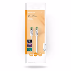 Nedis CCGB85420WT20 câble de réseau Blanc 2 m Cat7 S/FTP (S-STP)