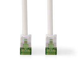 Nedis CCGB85420WT30 câble de réseau Blanc 3 m Cat7 S/FTP (S-STP)