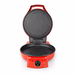 Nedis FCPM100FRD Machine et four à pizzas 1 pizza(s) 1800 W Noir, Rouge