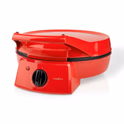 Nedis FCPM100FRD Machine et four à pizzas 1 pizza(s) 1800 W Noir, Rouge - Vue supplémentaire 4