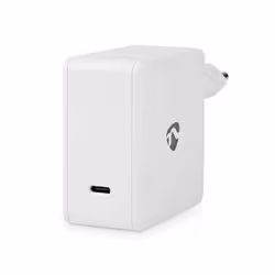 Nedis WCGPD100W100WT chargeur d'appareils mobiles Ordinateur portable, Smartphone, Tablette Blanc Secteur Charge rapide Intérieure