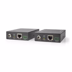 Nedis VREP3480AT, Émetteur et récepteur AV, 60 m, Avec fil, Anthracite