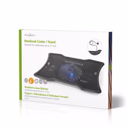 Nedis NBCR101BK Support de livres Supports de Laptop Noir 17" - Vue supplémentaire 13