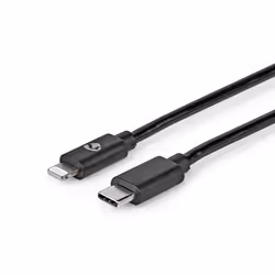 Nedis CCGP39650BK20 câble Lightning 2 m Noir