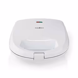 Nedis KASM110FWT gaufrier et appareil à croque-monsieur 700 W Blanc