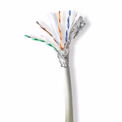 Nedis CCBG8538GY100S, 100 m, Cat6a, S/FTP (S-STP)