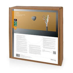 Nedis CCBG8590BK100S câble de réseau Noir 100 m Cat6 U/UTP (UTP)