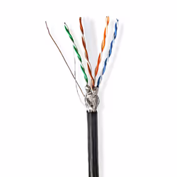 Nedis CCBG8594BK100S, 100 m, Cat6, S/FTP (S-STP)