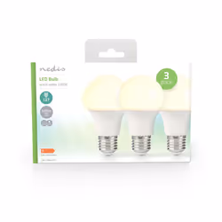 Nedis LBE27A601P3 ampoule LED 4,9 W E27 F