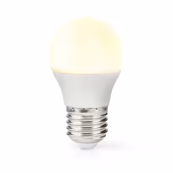 Nedis LBE27G451, 2,8 W, E27, 250 lm, 15000 h, Blanc chaud