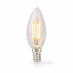 Nedis LBFE14C352, 4,5 W, 42 W, E14, 470 lm, 15000 h, Blanc chaud