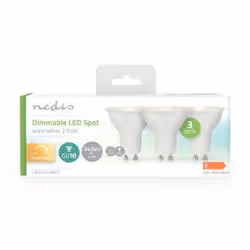 Nedis LBGU10P166P3 ampoule LED 4,5 W GU10 F