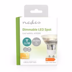 Nedis LBGU10P165 ampoule LED 4,5 W GU10 F