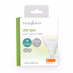 Nedis LBGU53MR161 ampoule LED 2,5 W GU5.3 F