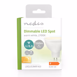 Nedis LBGU53MR163 ampoule LED 6,5 W GU5.3 F