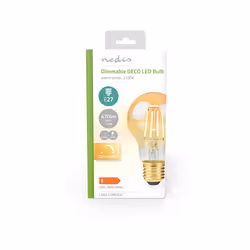 Nedis LBDE27A60GD ampoule LED 4,9 W E27 F