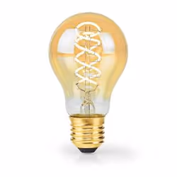 Nedis LDBTFE27A60, 3,8 W, 26 W, E27, 250 lm, 15000 h, Lumière extra chaude