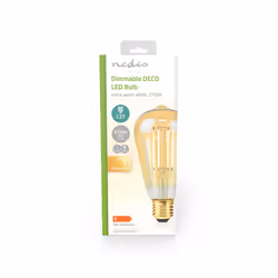 Nedis LBDE27ST64GD1 ampoule LED 4,9 W E27 F