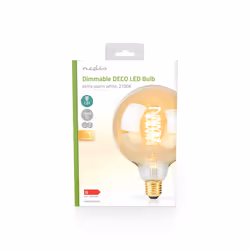 Nedis LBDE27G125GD ampoule LED 3,8 W E27 G