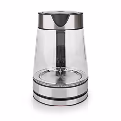 Nedis SmartLife, 1,7 L, 2200 W, Acier inoxydable, Transparent, Verre, Acier inoxydable, Thermostat réglable, Indicateur de ni ...