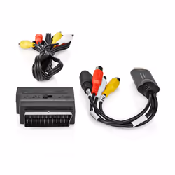 Nedis VGRRU101BK carte d'acquisition vidéo USB 2.0