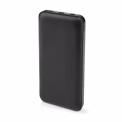 Nedis UPBKPD10000BK, 10000 mAh, Lithium Polymère (LiPo), 3,7 V, 18 W, Noir