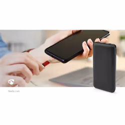 Nedis UPBKPD10000BK banque d'alimentation électrique Lithium Polymère (LiPo) 10000 mAh Noir - Vue supplémentaire 11