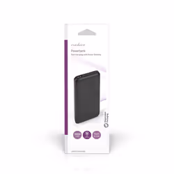 Nedis UPBKPD10000BK banque d'alimentation électrique Lithium Polymère (LiPo) 10000 mAh Noir - Vue supplémentaire 8
