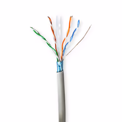 Nedis CCBG8522GY50, 50 m, Cat6, F/UTP (FTP)